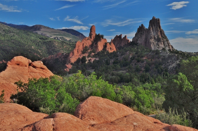 Garden of the Gods rock formations